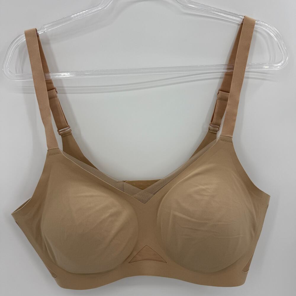 HONEYLOVE CrossOver Bra Size 1X Adjustable Strap Light Padding Wireless